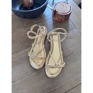 NWOT J. Crew Knotted ankle-strap sandals Size 9